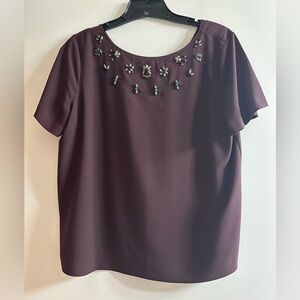 Embellished Ann Taylor Top